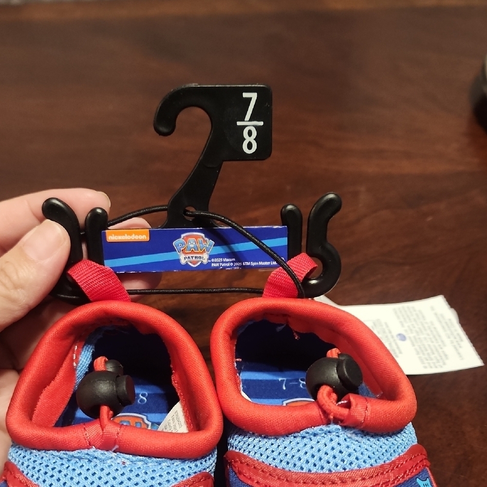 Paw Patrol Kids Water Shoes- Blue and Red - Picture 7 of 8